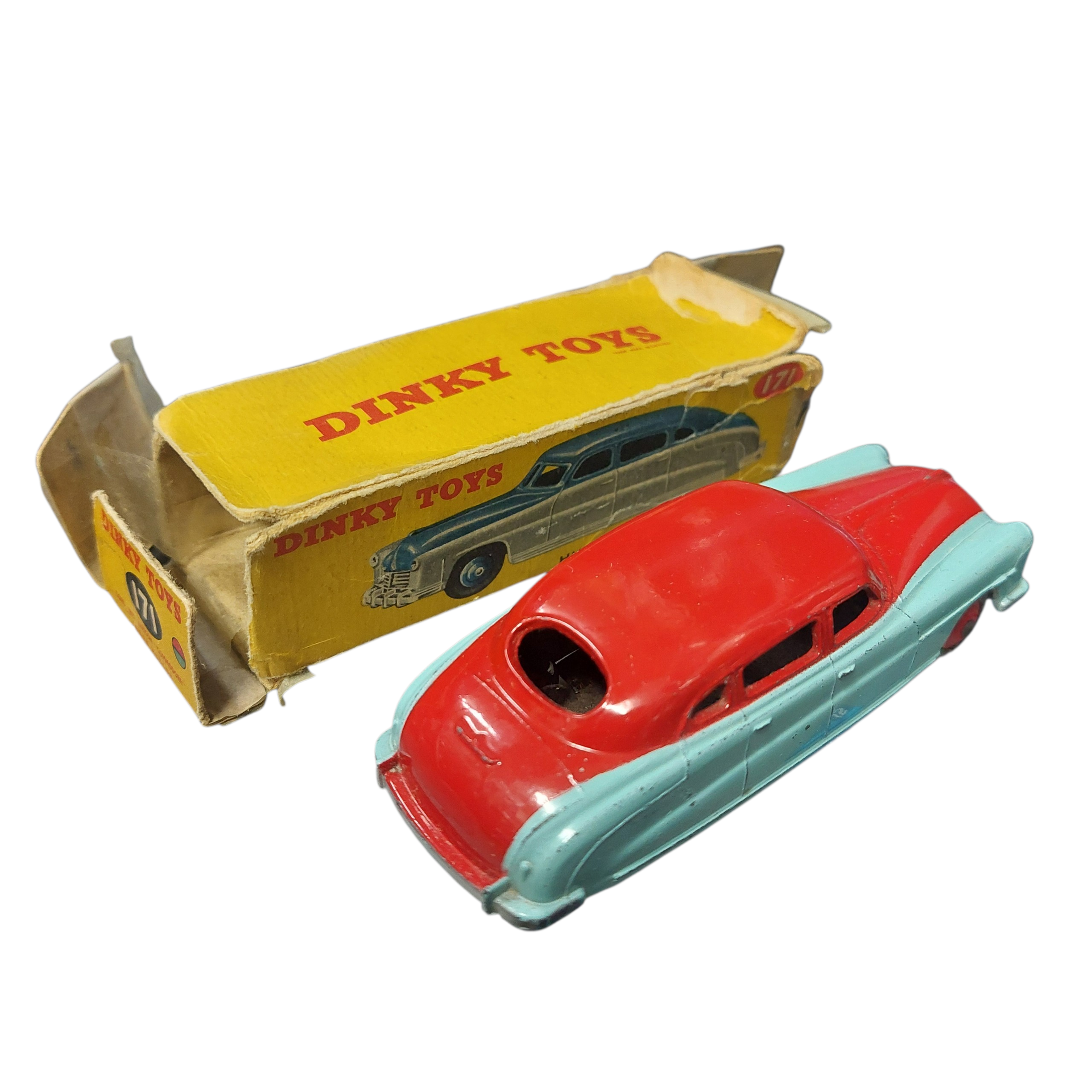 Pre-owned Vintage Dinky Toys 171 Hudson Commodore Sedan Red